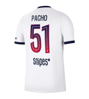 Paris Saint-Germain Willian Pacho #51 Udebanetrøje 2026-27 Kortærmet